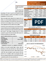 Daily Equity Market Report - 22.09.2022