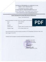 Surat Sudah Melakukan Penelitian