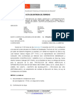 Documento Referencial ACTA ENTREGA TERRENO