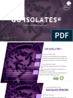 Go Isolates - Biopesticida