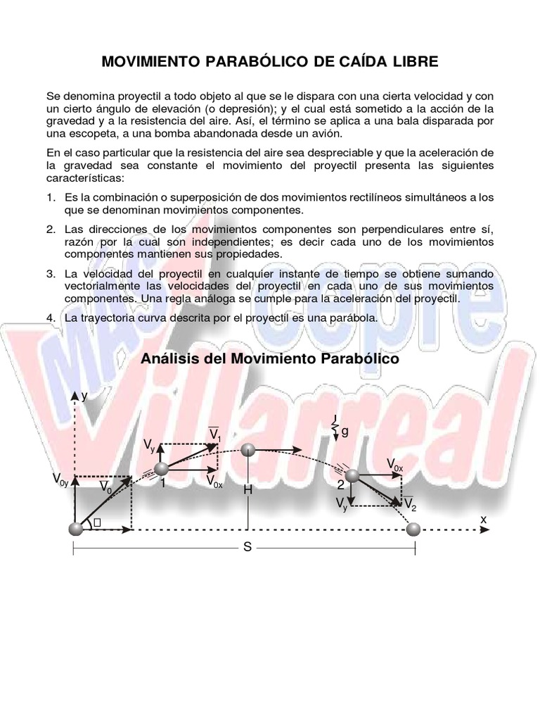 Fisica MPCL | PDF | Aceleración | Ingeniería mecánica