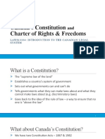 Constitution and The Charter Amended