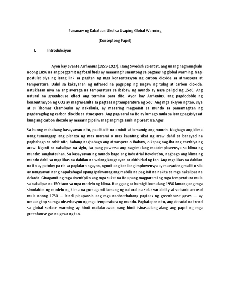 Konseptong Papel | PDF