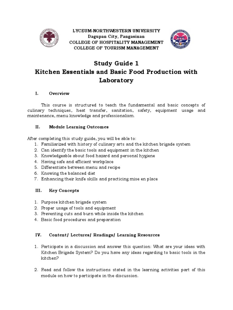 study-guide-1-kitchen-essentials-pdf-foods-taste