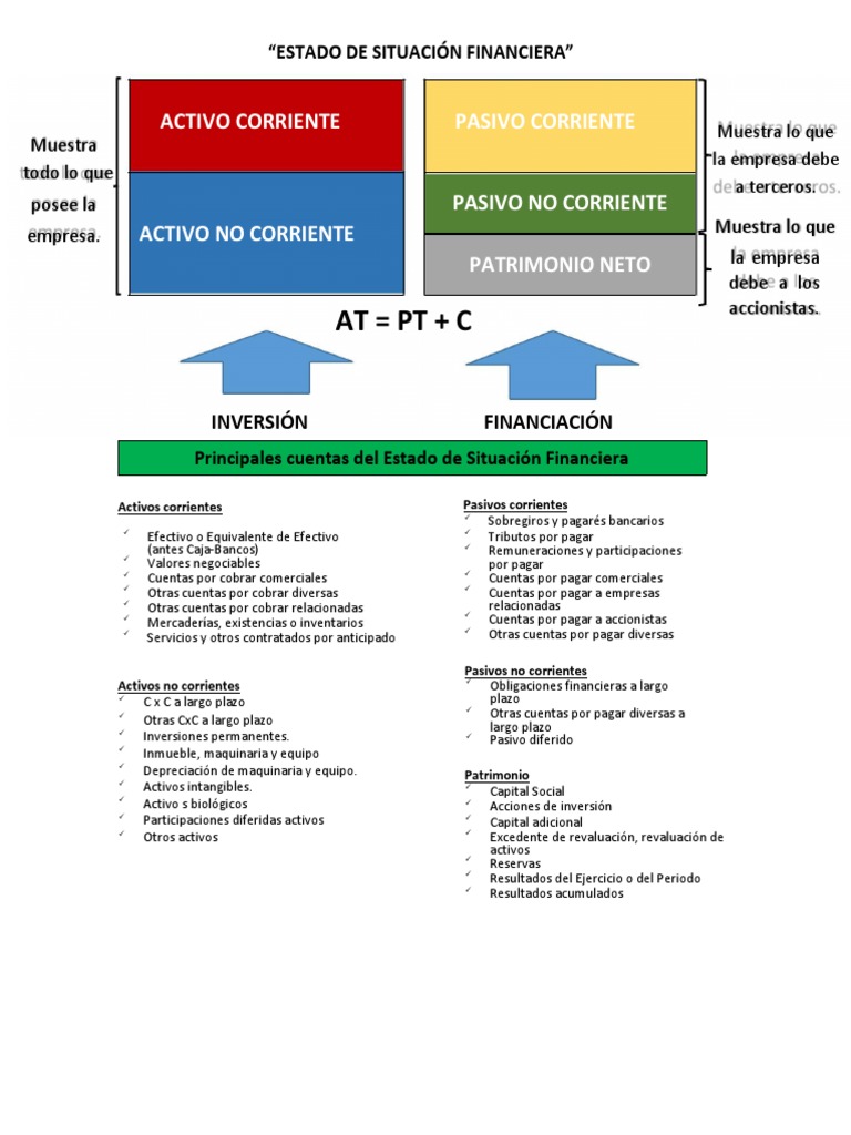 El Estado de Situación Financiera | PDF | Corporaciones | Business