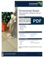 Ornamental Sealer: Product Information