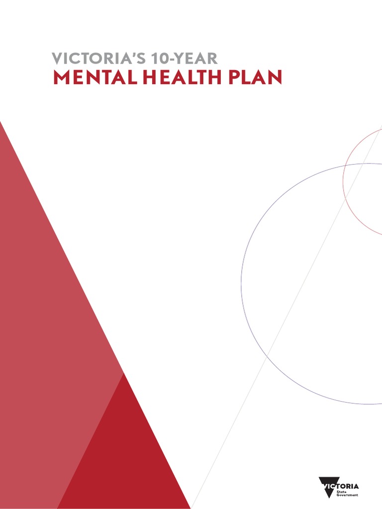 victoria-10-year-mental-health-plan-pdf-mental-health-mental-disorder