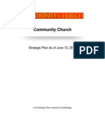 2very Good Church SP CommunityChurch-fullstrategicplan-06102015