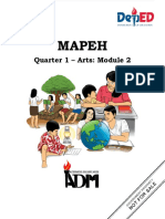 MAPEH 9 Q1 Arts Module2