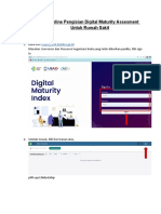 Guideline Pengisian Digital Maturity Assesment Rumah Sakit