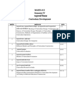 MAED-612 Curriculum Development (पाठ्यक्रम विकास)
