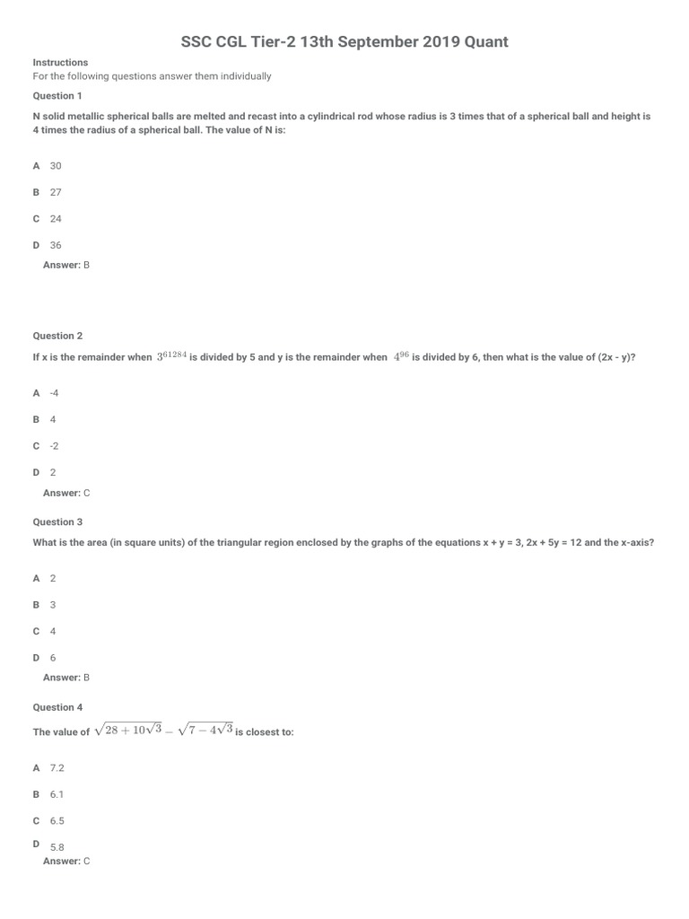GK Current Affairs PDF Area Circle