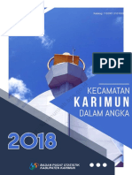 Kecamatan Karimun Dalam Angka 2018