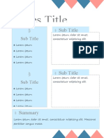 Navy Blue Aesthetic Notes Template Word