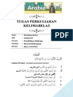 Tugas 15 BAHASA ARAB