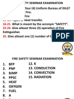 FIre Exam Brief