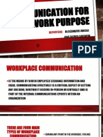 Workplace Communication Skills