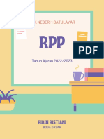 RPP Potongan Bahan Nabati