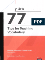 Penny Urs 77 Tips for Teaching Vocabulary