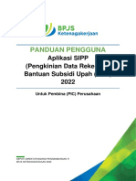 Petunjuk Pengkinian Data BSU Via SIPP Online
