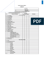 Periodic Inpection Report Forklift