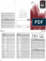 DX Spec Sheet