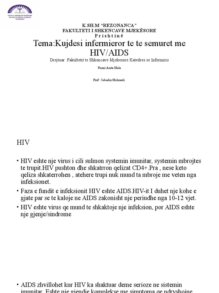 Hiv Aids | PDF