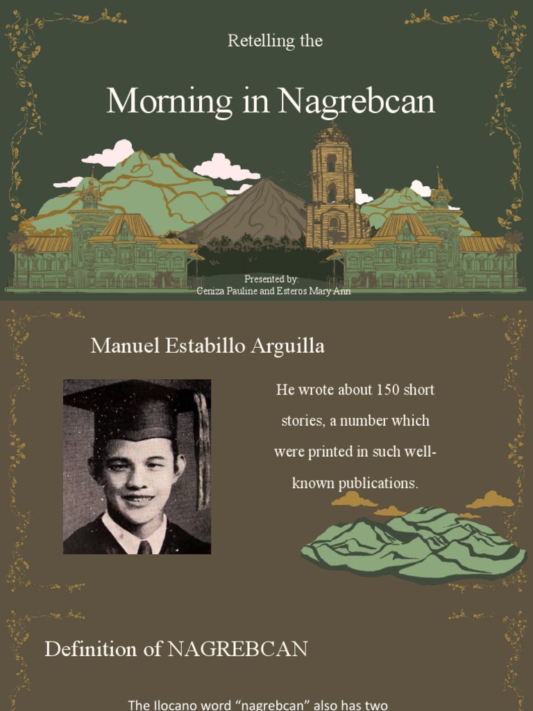 Morning in Nagrebcan Retelling The PDF