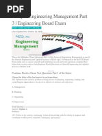 MCQ in Engineering Management Part 3