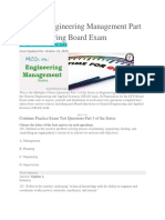 MCQ in Engineering Management Part 3