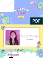 Colorful Stickers and Badges Memory Game Fun Presentation