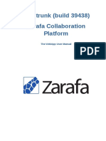 Zarafa Collaboration Platform 1.2 User Manual WebApp en US
