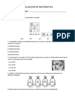 Evaluacion de Matematica -6