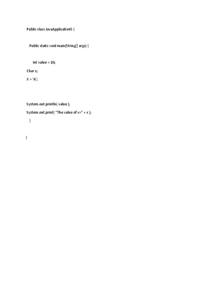 Public Class Javaapplication5 ( | PDF | Computers