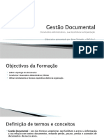 Gestão de documentos: organização e acesso à informação