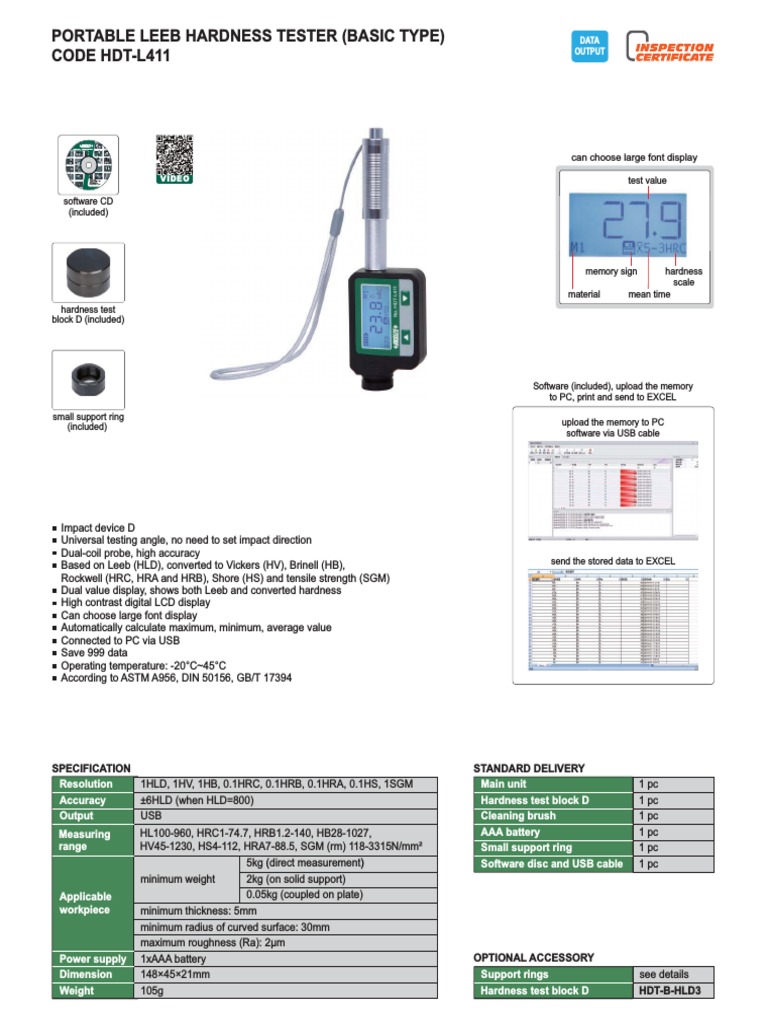 HDT L411 PDF