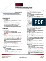 Passivation Titration Instructions