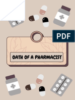 Oath & Code of Ethics of A Pharmacist