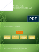 Government Grants IAS 20
