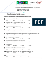 Subiect Si Barem Matematica EtapaI ClasaII 11-12