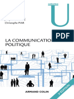 La Communication Politique (3e Éd) (Jacques Gerstlé Christophe Piar)