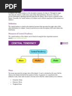 Central Tendency Measures BYJU's