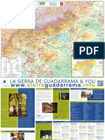 Mapa Turistico Destino Sierra de Guadarrama