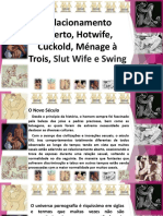 Relacionamento Aberto Hotwife, Cuckold, Ménage À Trois, Slut Wife e Swing