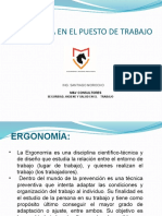 Capacitacion Riesgo Ergonomico