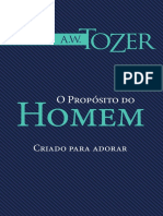 O Propósito Do Homem - A. W. Tozer