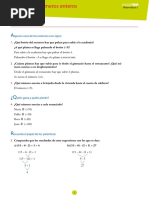 Solucionario Matematicas 1oESO Anaya TEMA 4 Los Numeros Enteros
