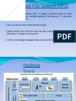 Distributed File System (DFS) Architecture and Components