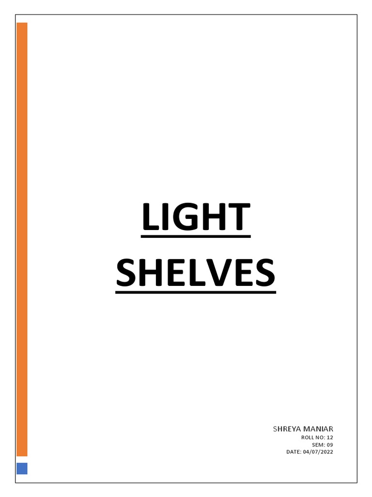 Light Shelf PDF Window Civil Engineering