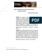 Precarização Do Trabalho e Reflexos Na Politica de Assistencia Social